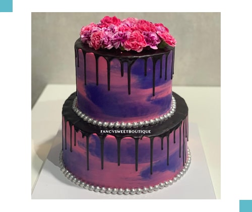 ابروبادی صورتی بنفش